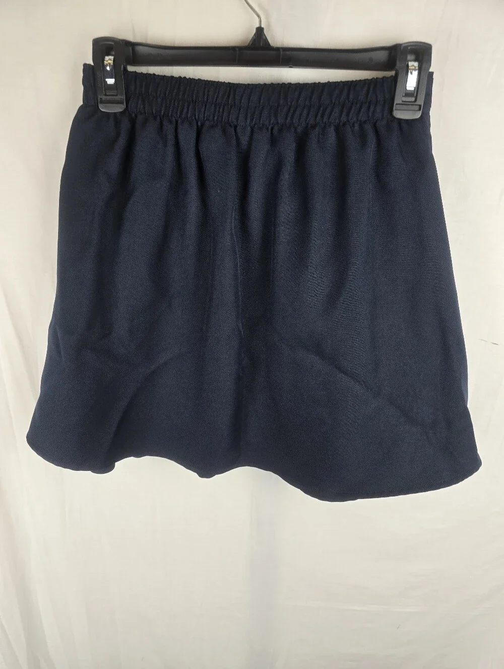Izod Girl's Navy Uniform Skort with Waist Tie Sz 12R